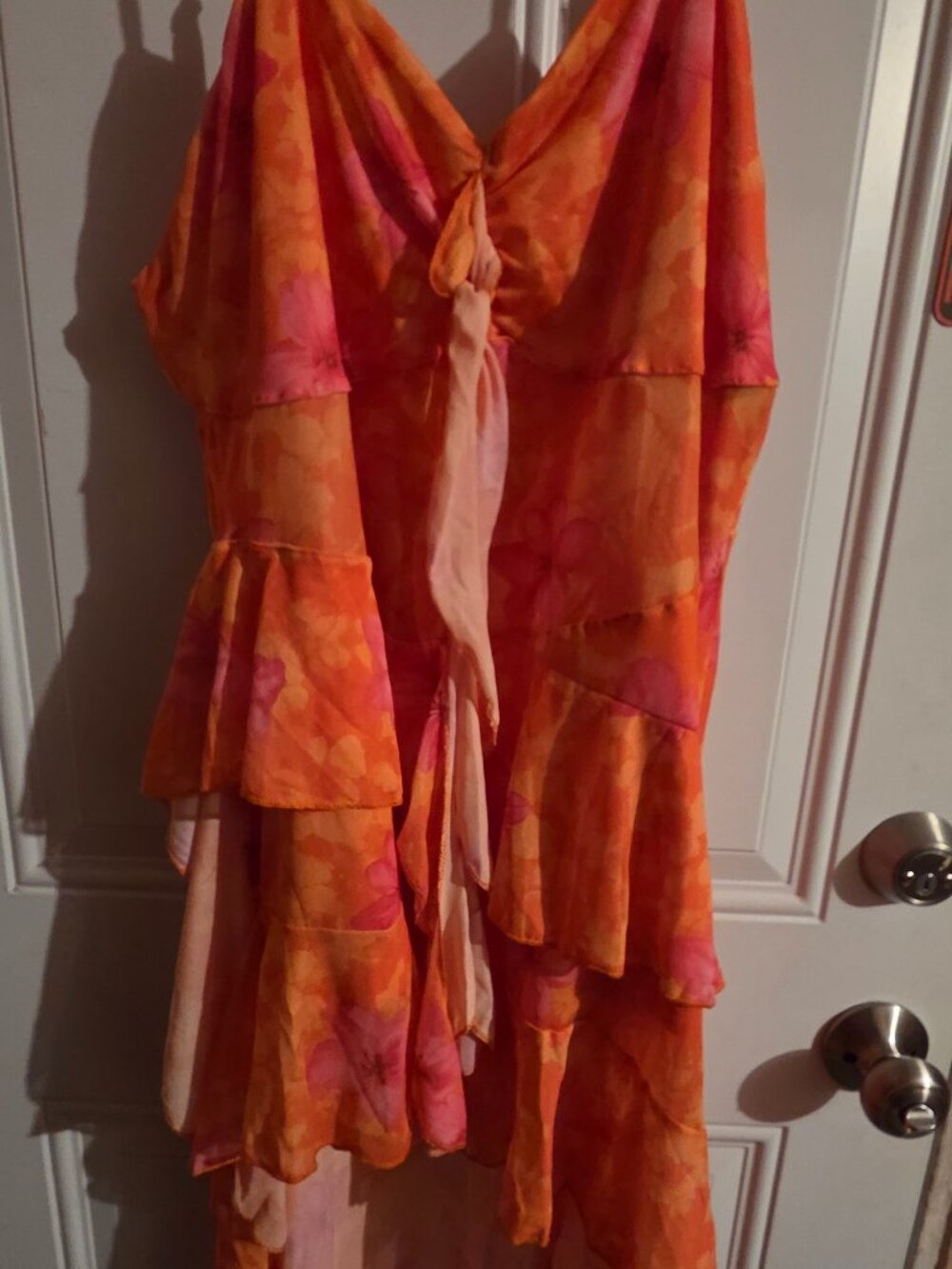 Orange dress
